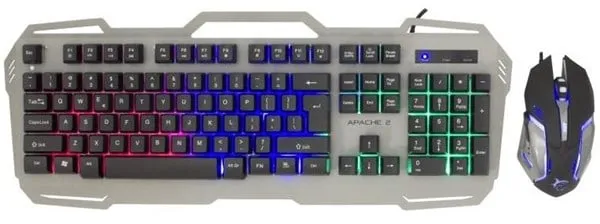White Shark GMK-1801 Apache 2 - Gamingtastatur - Engelsk - UK